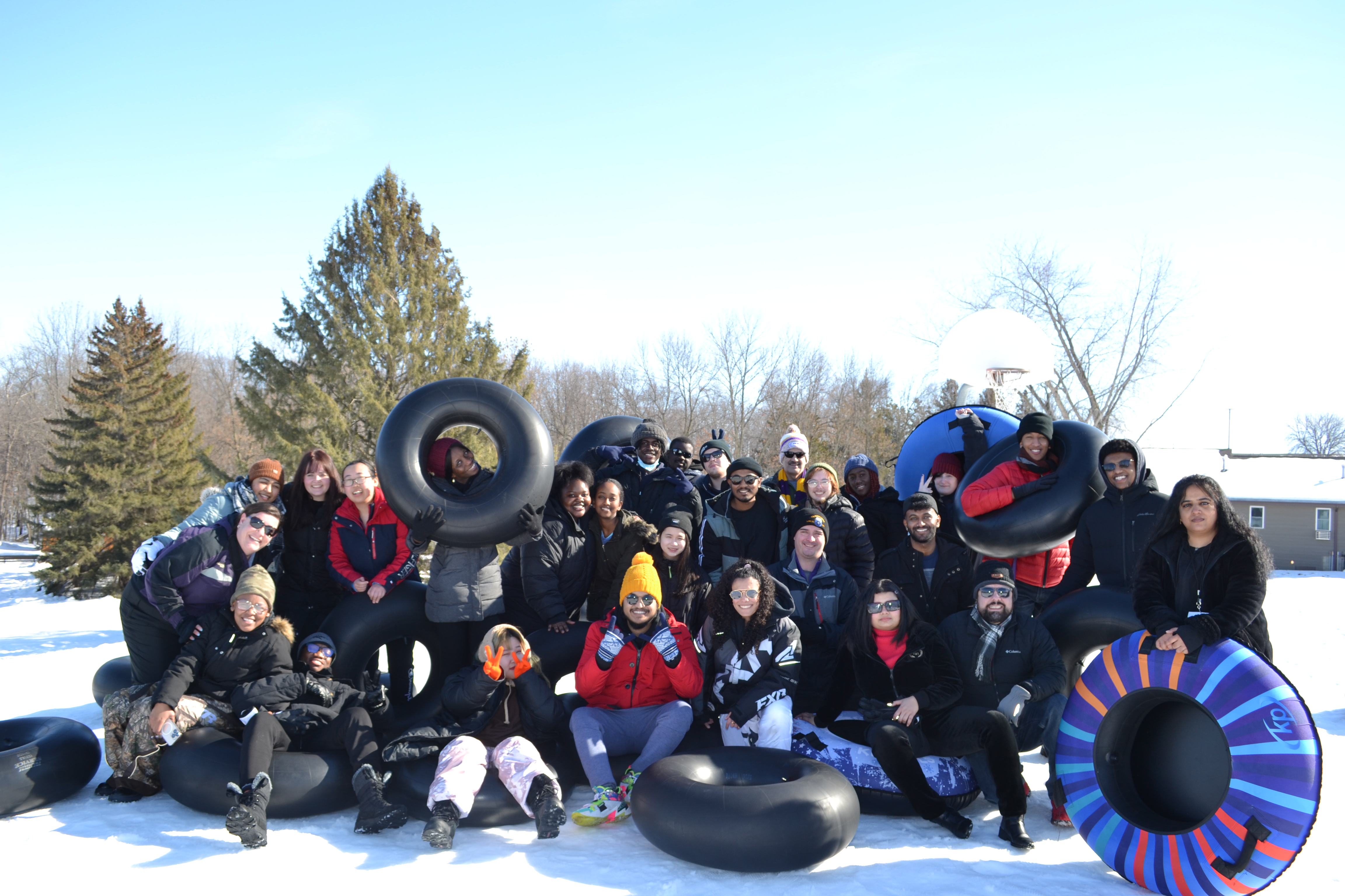 2023 attendees at the student leadership retreat