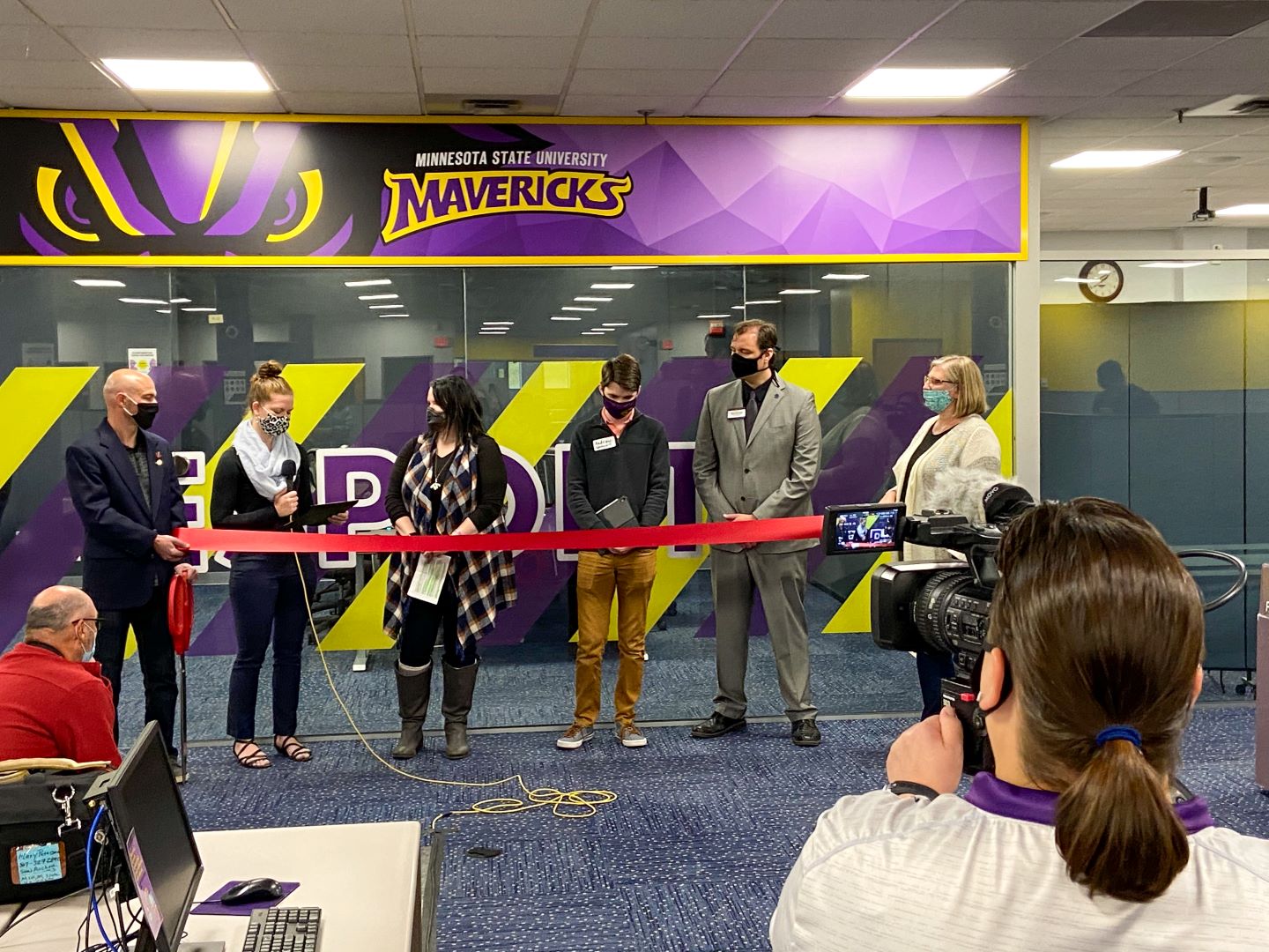 Ribbon cutting ceremony