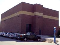 The Minnesota State University, Mankato Andreas Theatre connected to the Performing Arts building