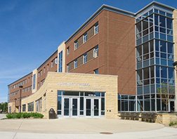 Preska Residence Hall exterior