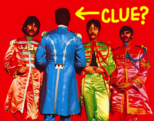 The Beatles in Sgt Pepper era suits