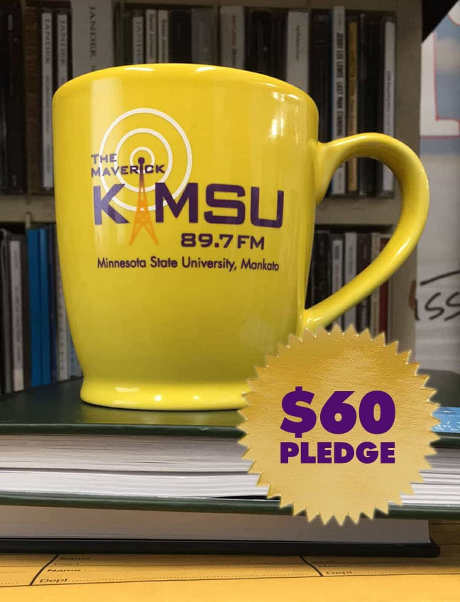 Gold KMSU Mug