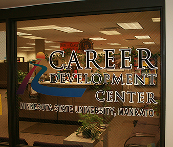 Career Development Center MNSU  side window