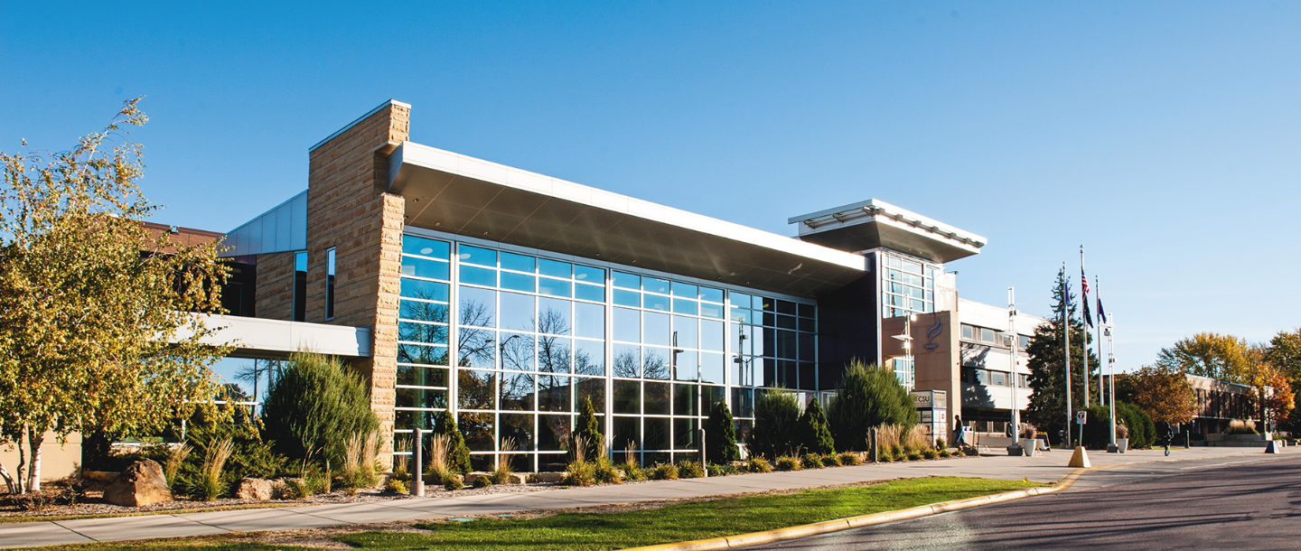 The Centennial Student Union building at Minnesota State University, Mankato 